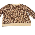 A New Day Leopard Print Crewneck Sweater Womens Small Excellent Soft Knit Top